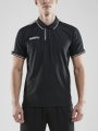 Craft Sport-Polo Pro Control (100% Polyester) schwarz/weiss Herren